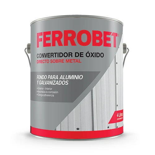 Ferrobet Fondo Galvanizado Y Aluminio