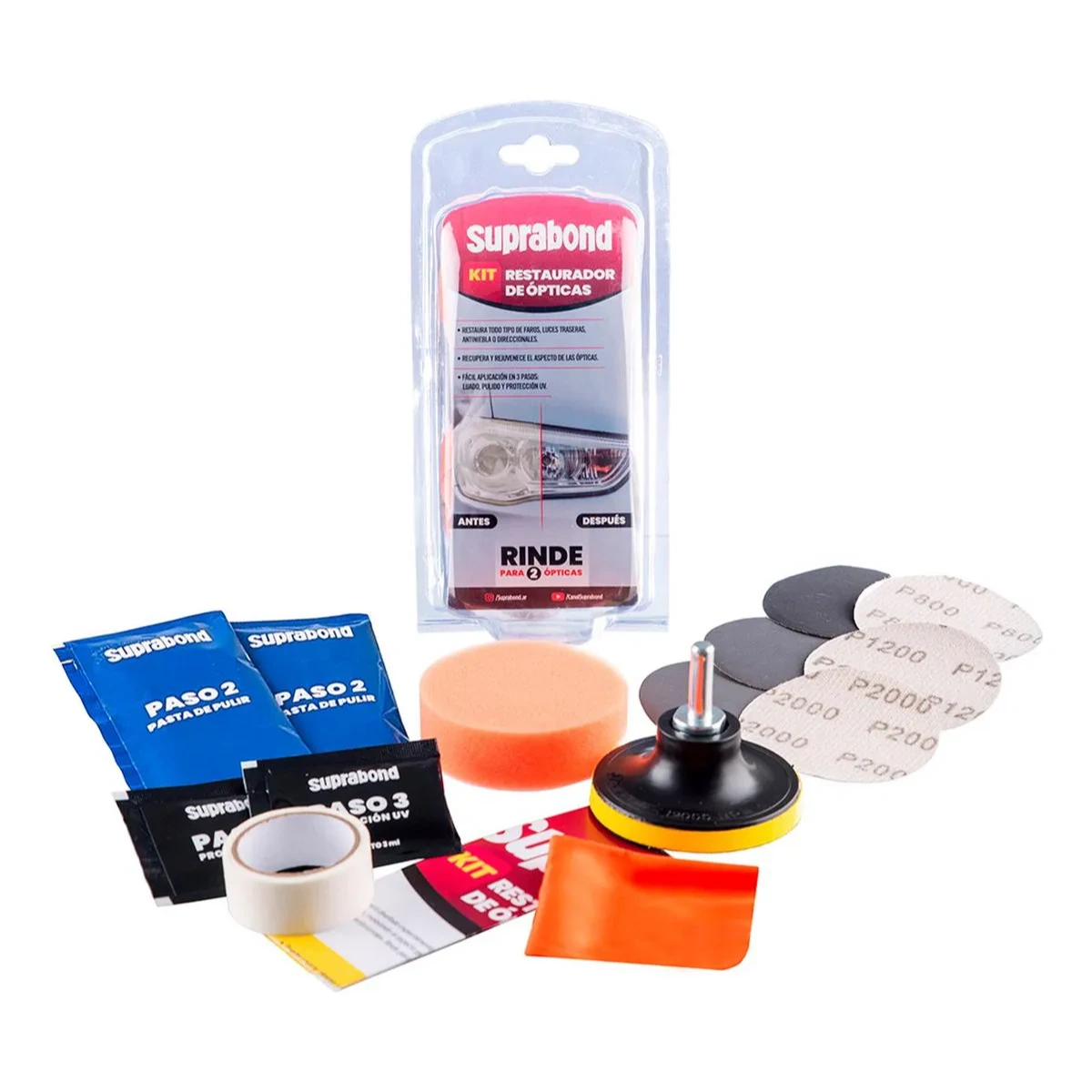 Kit Restaurador De Opticas