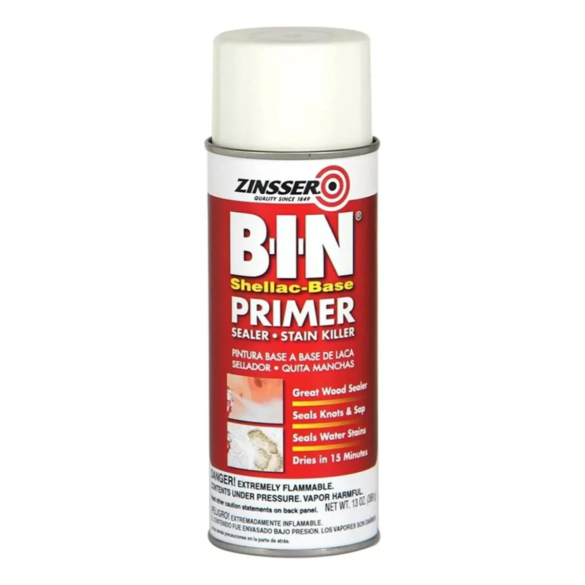Aerosol Bin Primer Zinsser