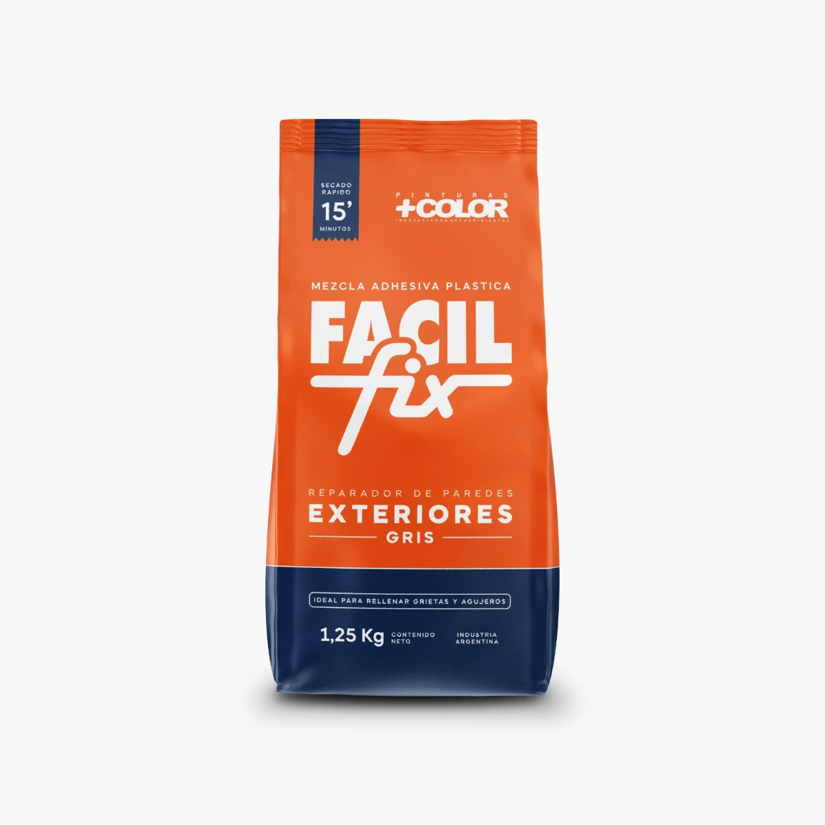 Facil Fix Reparador De Paredes Exterior Gris